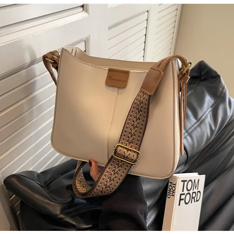 Korean Style Wide Strap Shoulder Bag for Women — feature 25