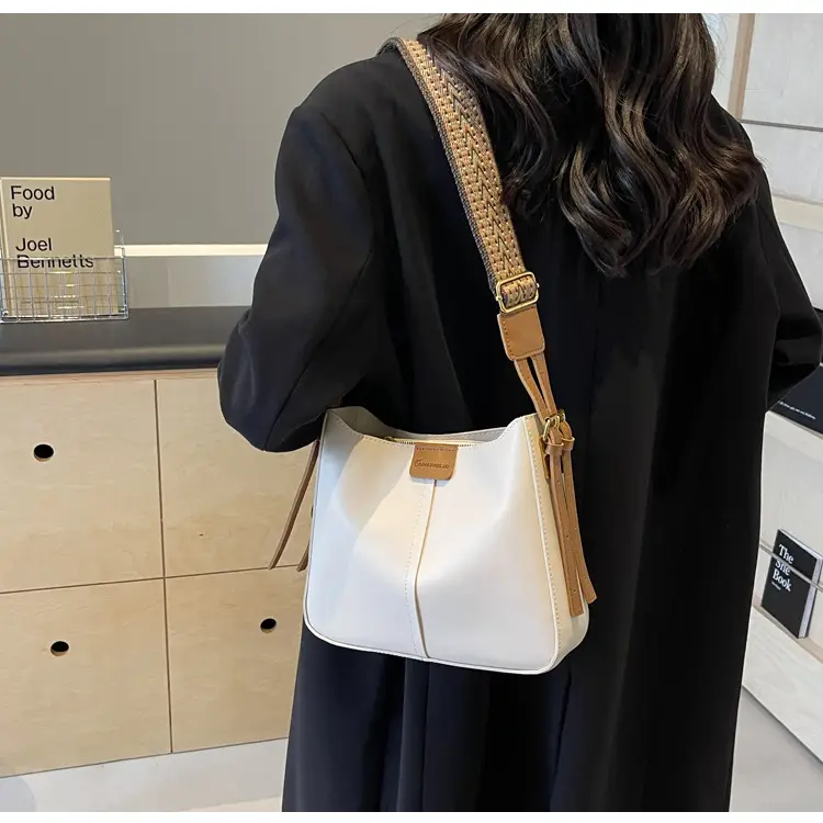 Korean Style Wide Strap Shoulder Bag for Women — feature 32