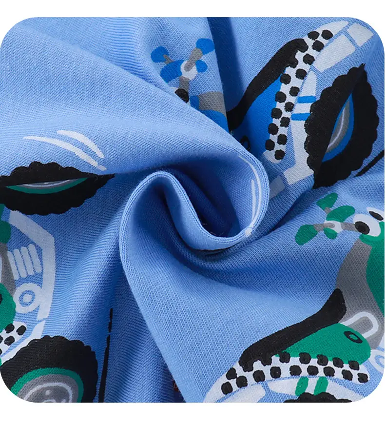 Forestkingdom Boys T-Shirt Blue Motorcycles 2024 — feature 5