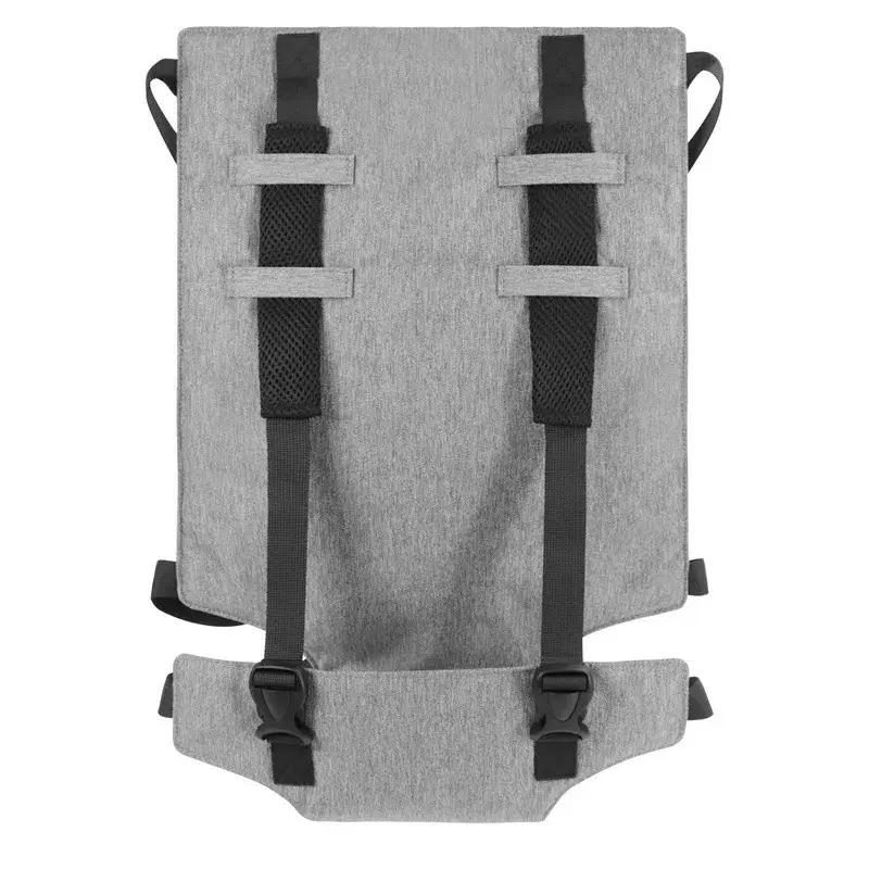 Folding Baby Dining Chair Grey with Adjustable Straps — feature 2