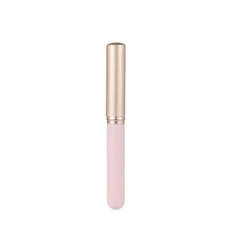 Mini Lip Brush Set of 5 Rose Gold & Pink - Image 2