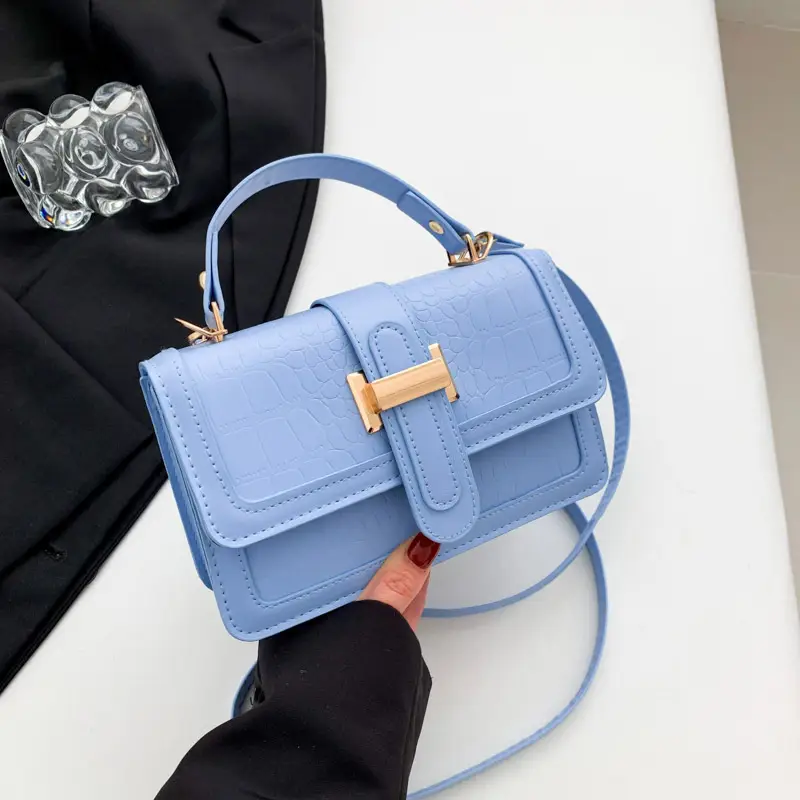 Pink Leather Shoulder Bag for Women 2024 - Image 12