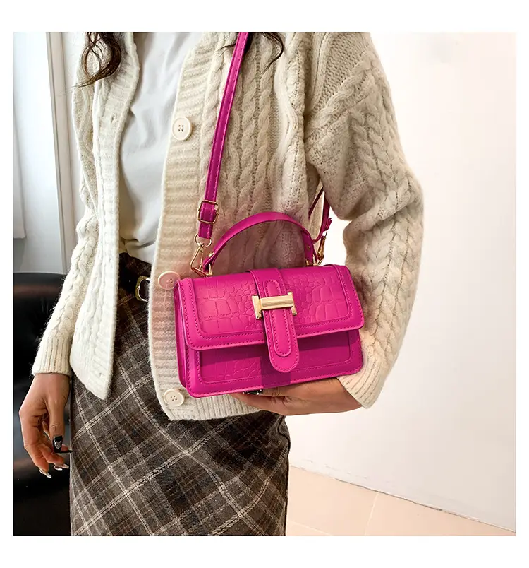 Pink Leather Shoulder Bag for Women 2024 — feature 11
