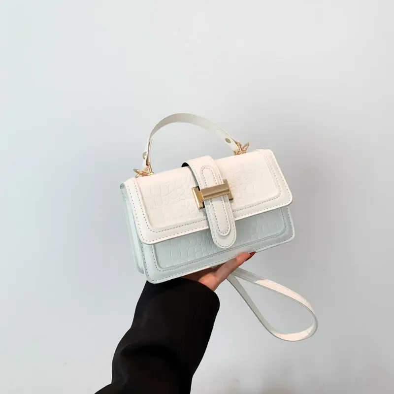 Pink Leather Shoulder Bag for Women 2024 - Image 2