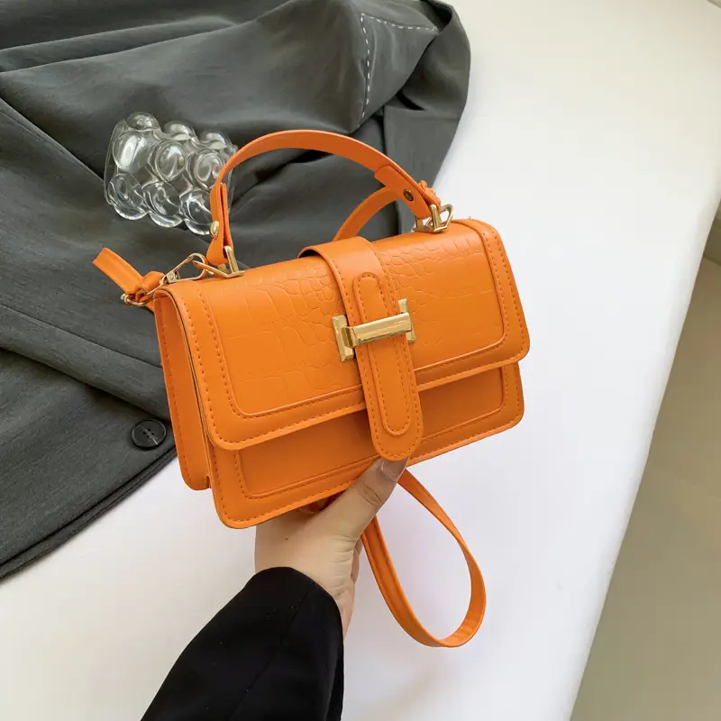 Pink Leather Shoulder Bag for Women 2024 - Image 9