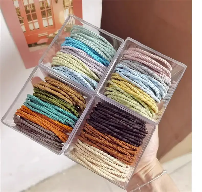 2023 New Style Hair Rope for Girls Rubber Band — feature 6