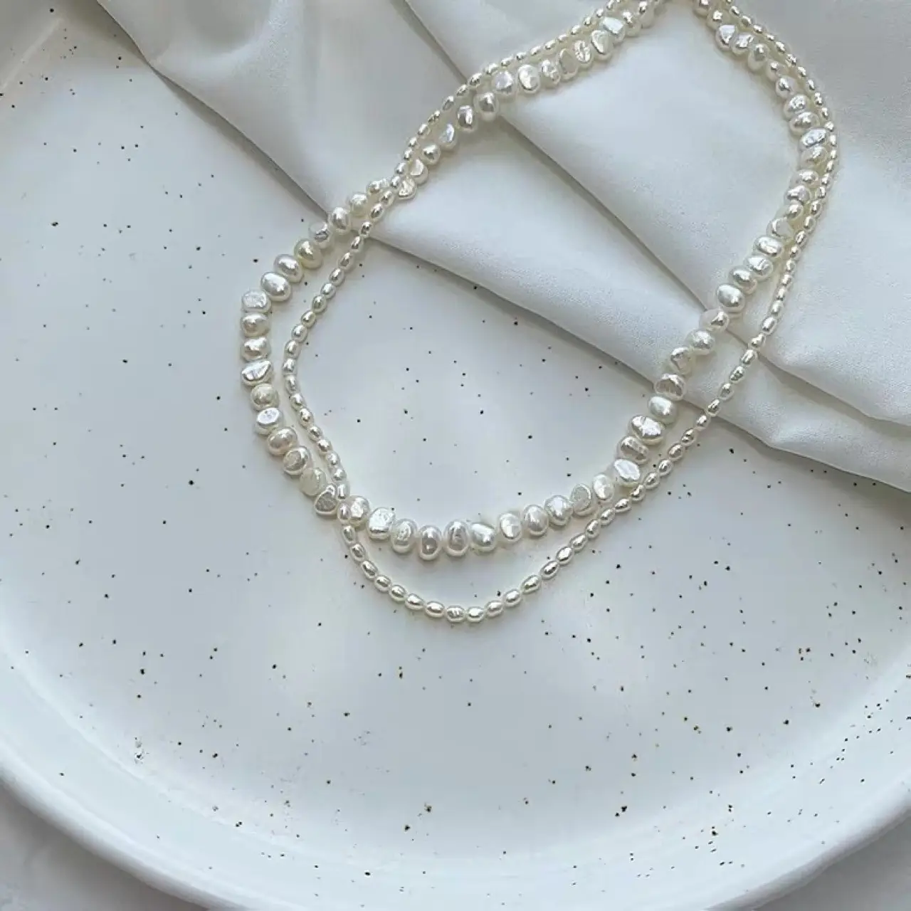 S925 Pearl Clavicle Necklace for Women - Image 4