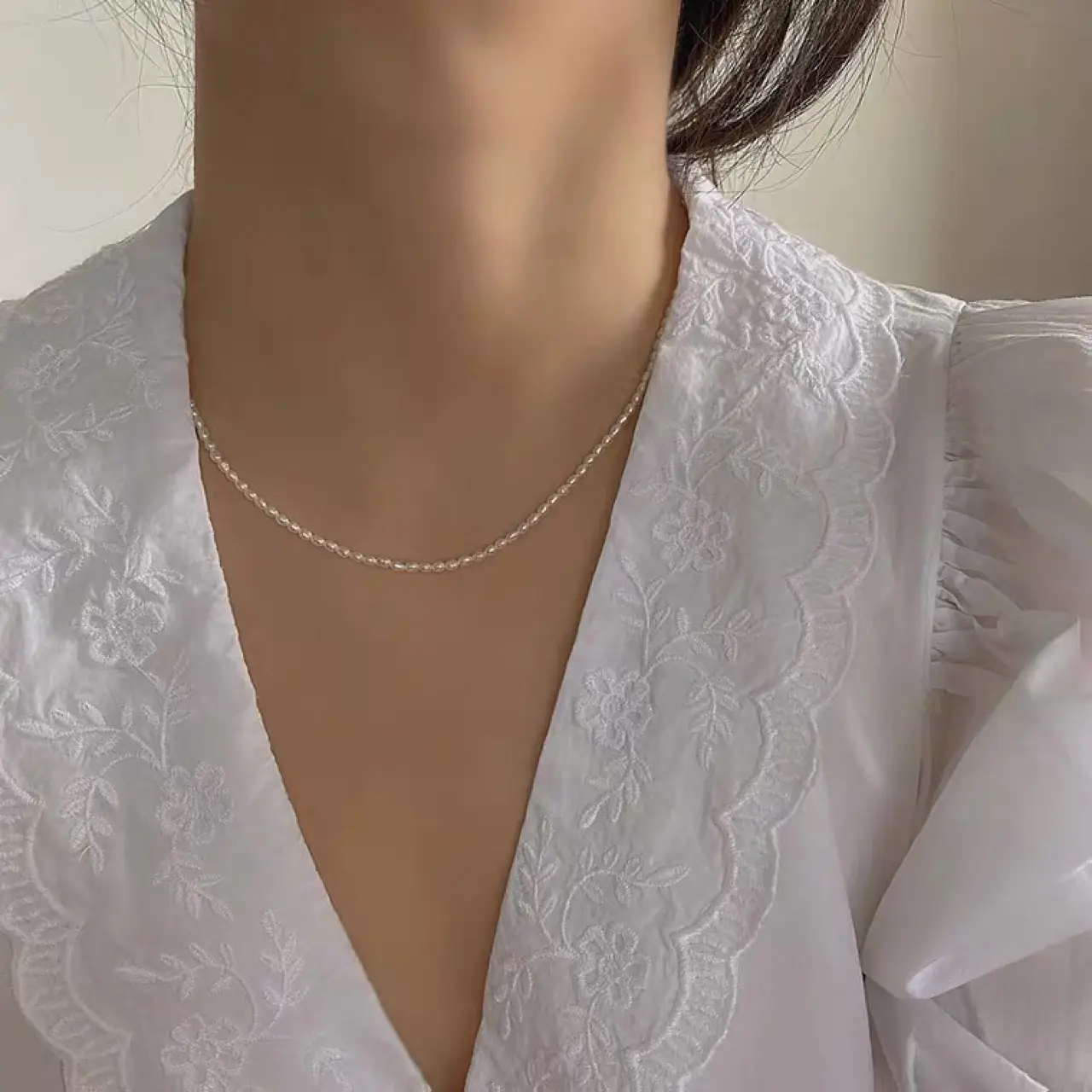 S925 Pearl Clavicle Necklace for Women — feature 36