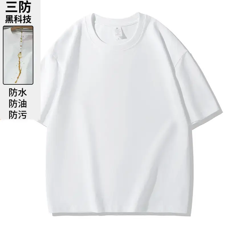 Pure Cotton White 3-Piece T-Shirt for Men Women - Image 7