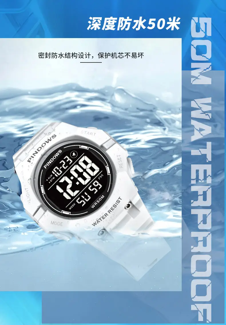 Multi-functional LED Digital Watch for Girls — feature 8