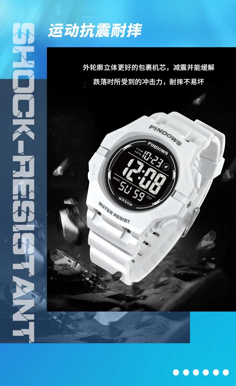 Multi-functional LED Digital Watch for Girls — feature 9