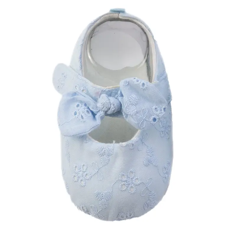 Baby Cartoon Adhesive Slip-On Shoes Blue