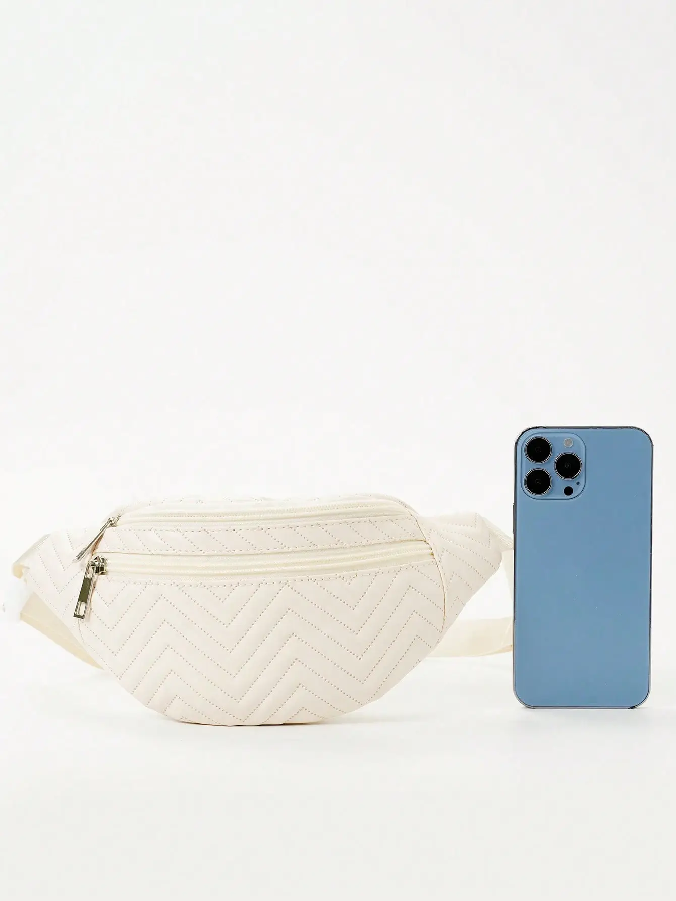 Pink Printed Rhombic Chest Bag for Girls — feature 17