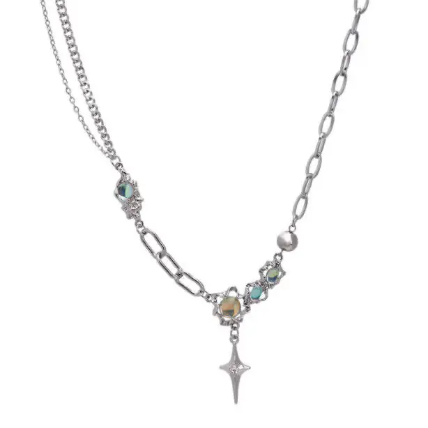Moonstone Mango Star Necklace for Women - Image 7