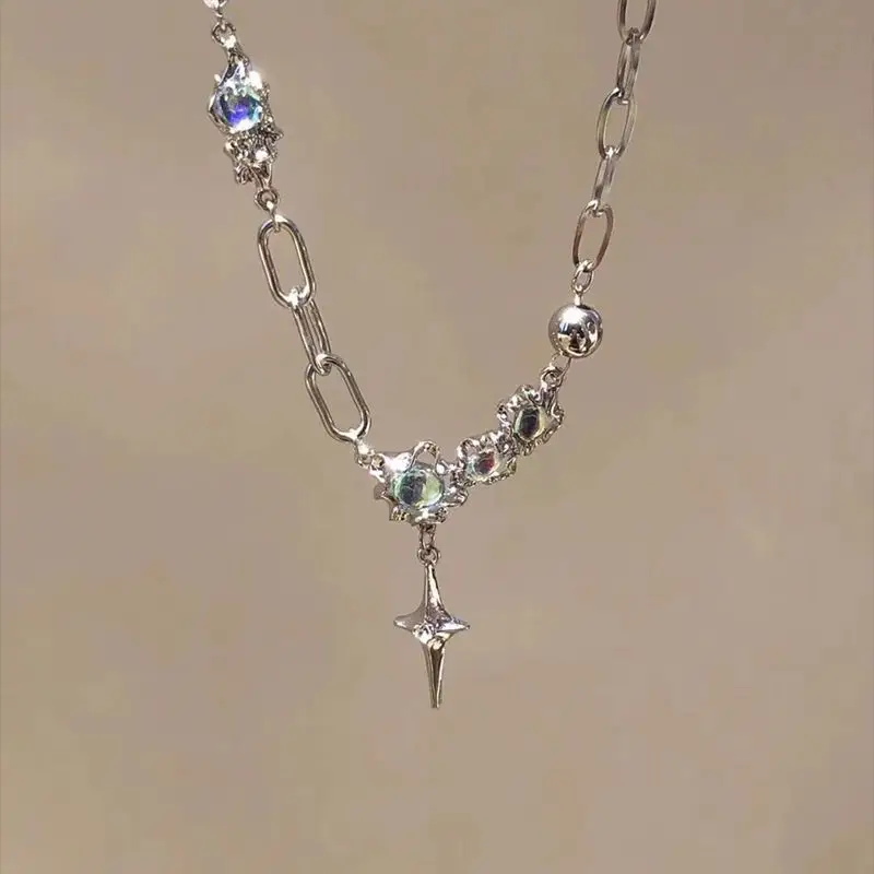 Moonstone Mango Star Necklace for Women — feature 7