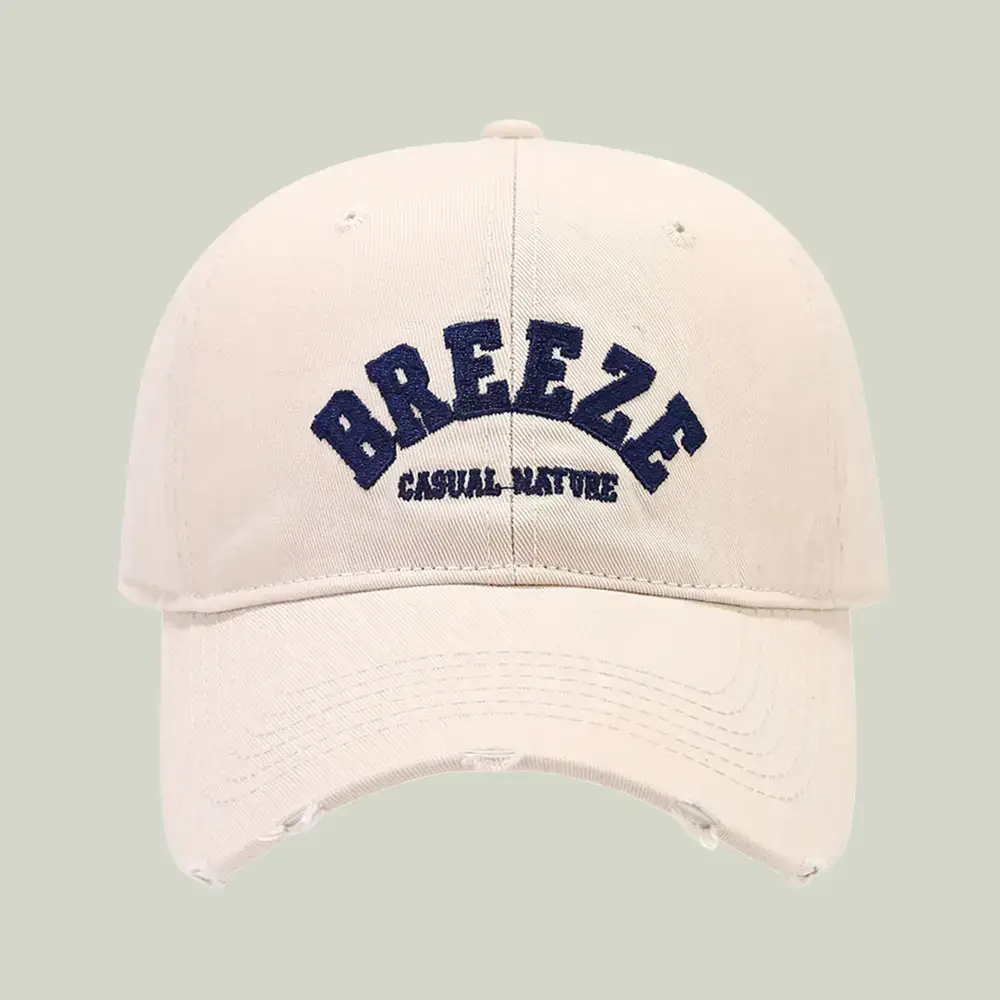Spring & Autumn New Style Black Curved Brim Cap - Image 9