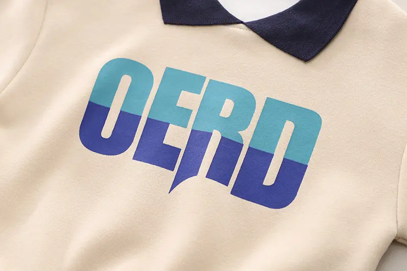 2024 Boys Korean T-Shirt Oerd Long Sleeve Sweater Set — feature 7