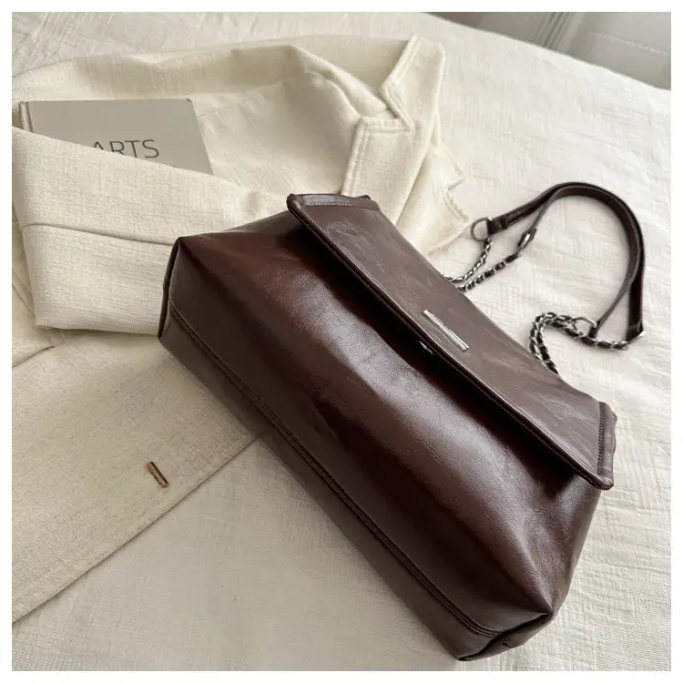 Black Korean Style Chain Shoulder Bag for Women 2024 — feature 27