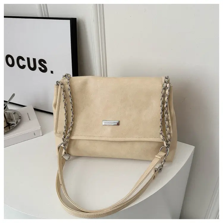 Black Korean Style Chain Shoulder Bag for Women 2024 — feature 35