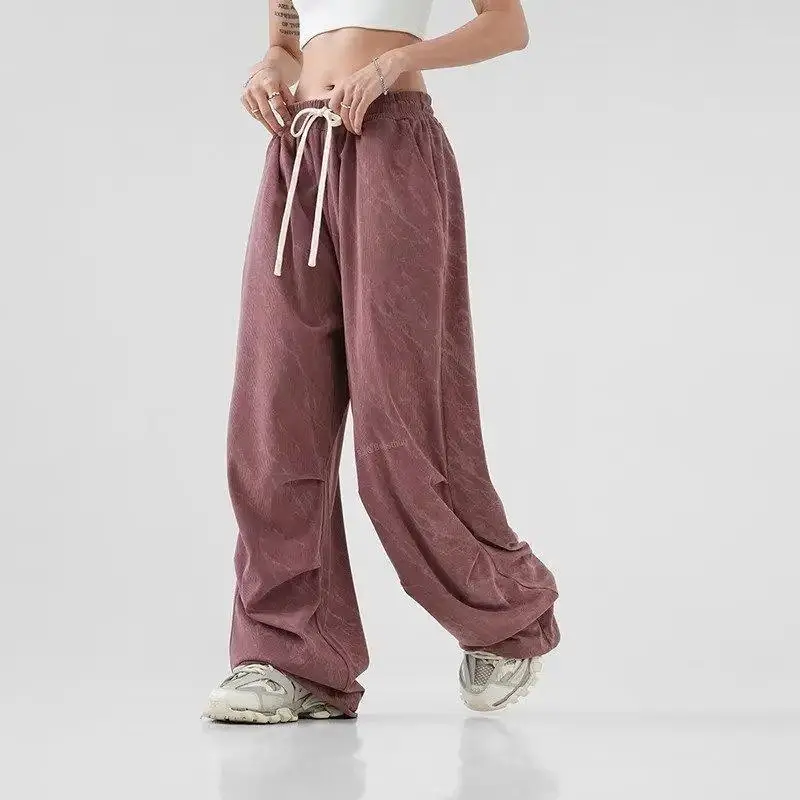 Men's Corduroy Ankle-Tied Pants Spring Autumn Heavy Functional Umbrella Pants - Image 3