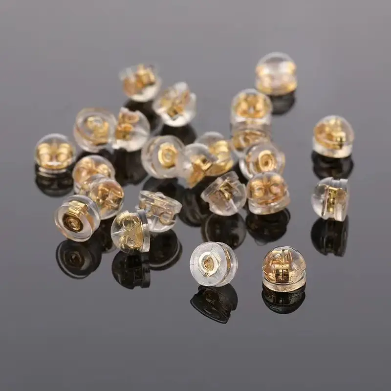 18K Gold Silicone Ear Caps Water Shell Gold Wholesale — feature 2