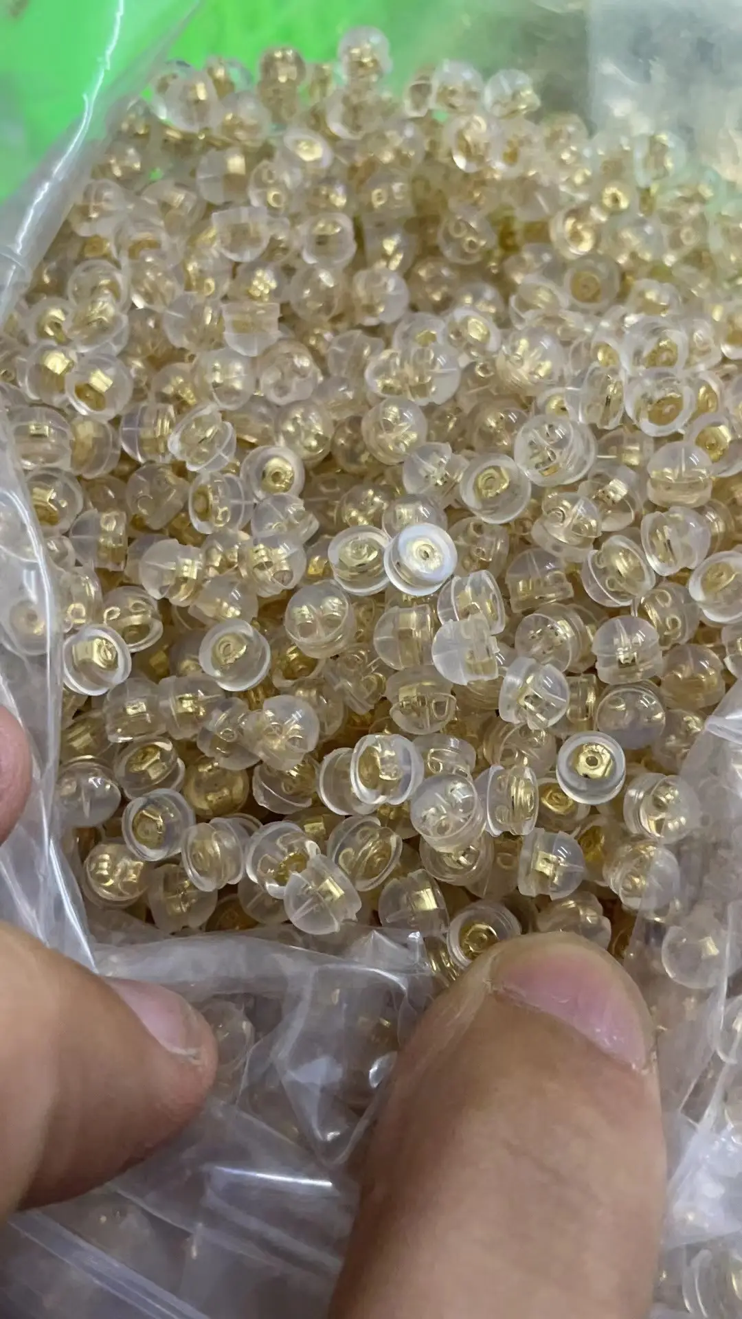 18K Gold Silicone Ear Caps Water Shell Gold Wholesale — feature 5