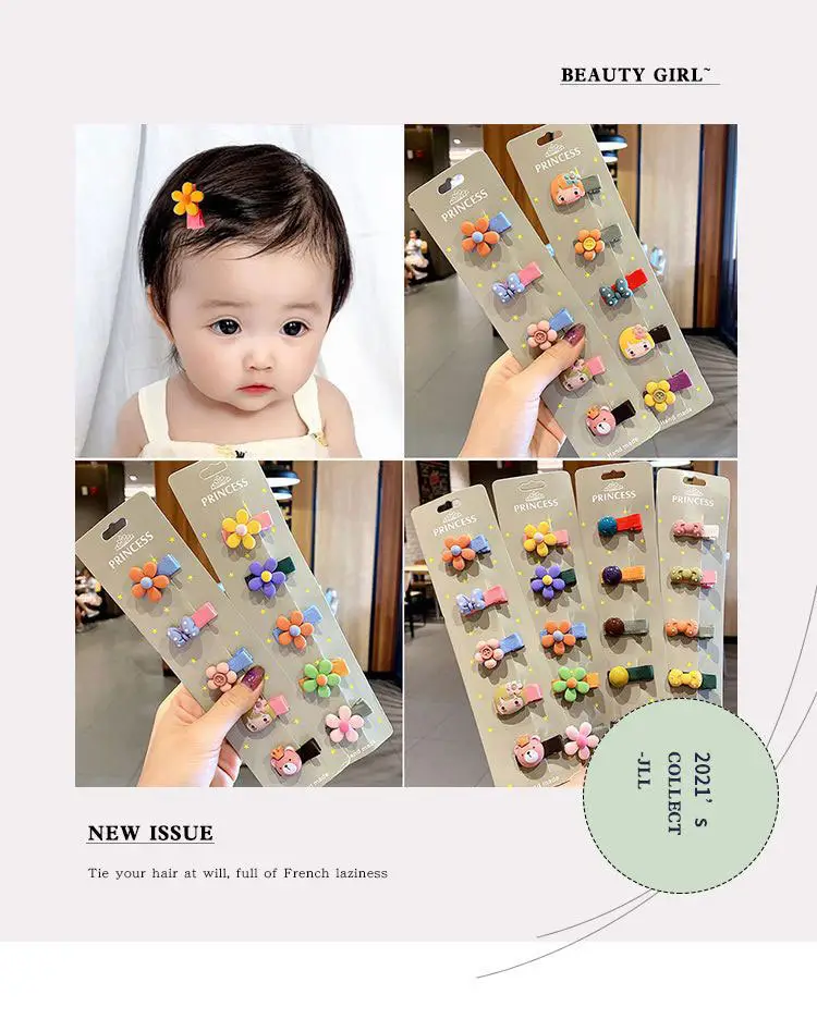 Baby Hair Clips for Girls - 1 Pcs Cute Design — feature 17