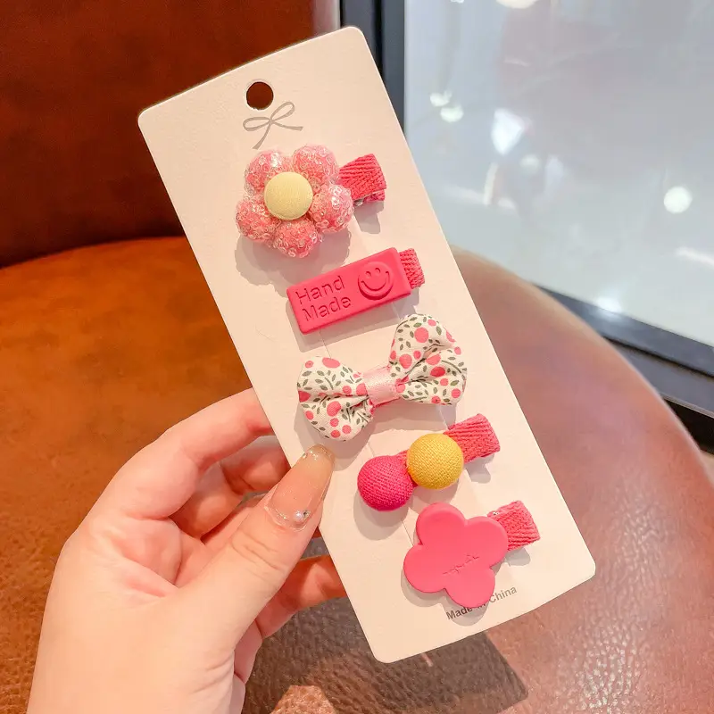 Baby Hair Clips for Girls - 1 Pcs Cute Design