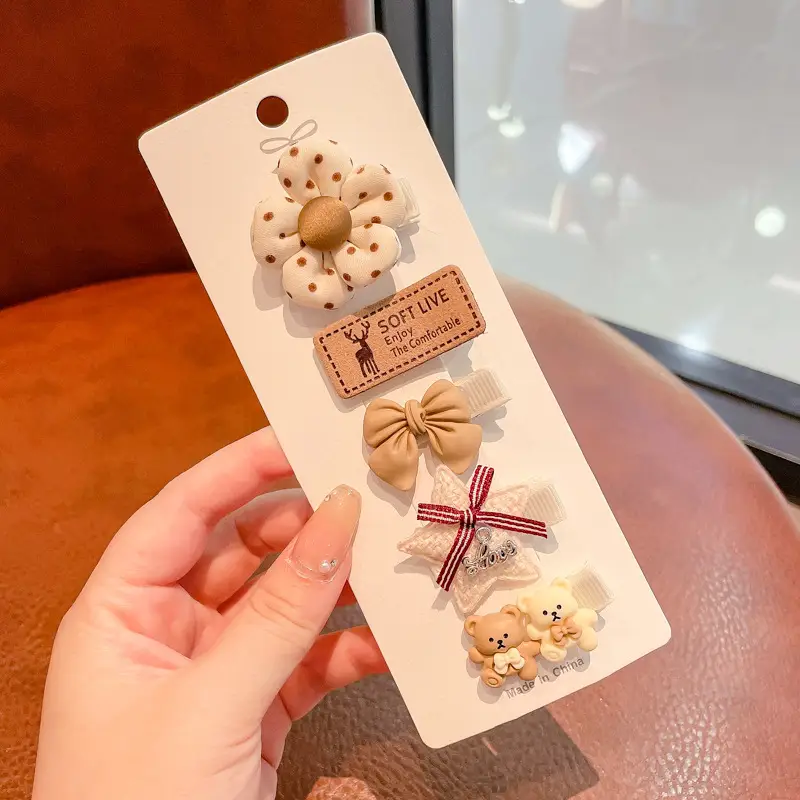 Baby Hair Clips for Girls - 1 Pcs Cute Design
