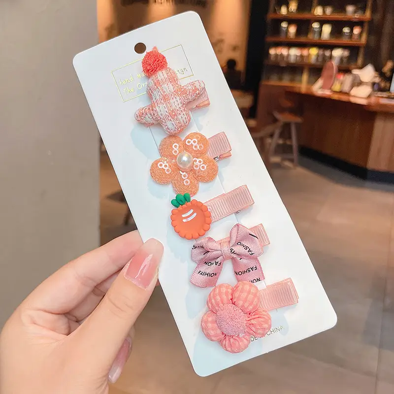 Baby Hair Clips for Girls - 1 Pcs Cute Design