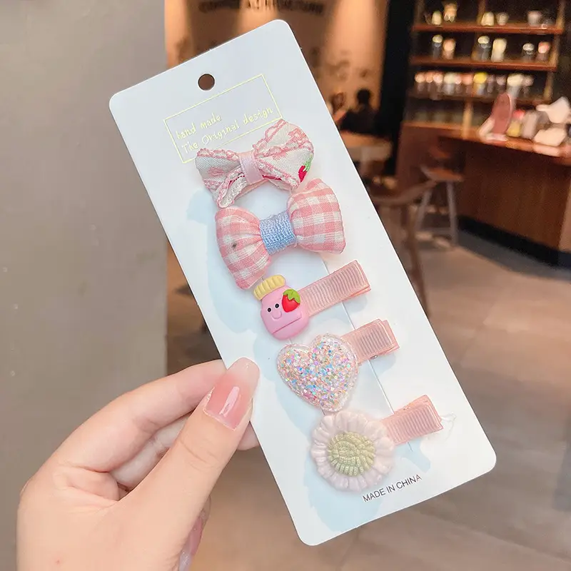 Baby Hair Clips for Girls - 1 Pcs Cute Design