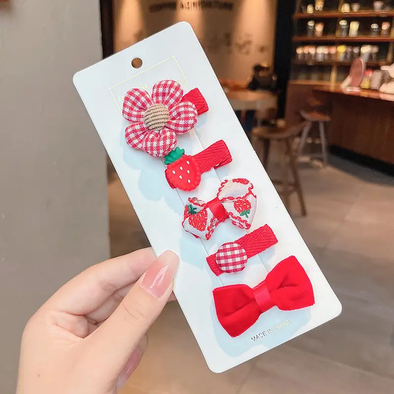 Baby Hair Clips for Girls - 1 Pcs Cute Design