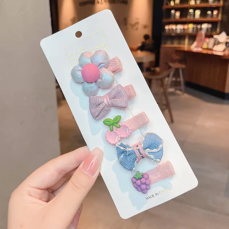 Baby Hair Clips for Girls - 1 Pcs Cute Design