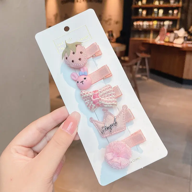 Baby Hair Clips for Girls - 1 Pcs Cute Design