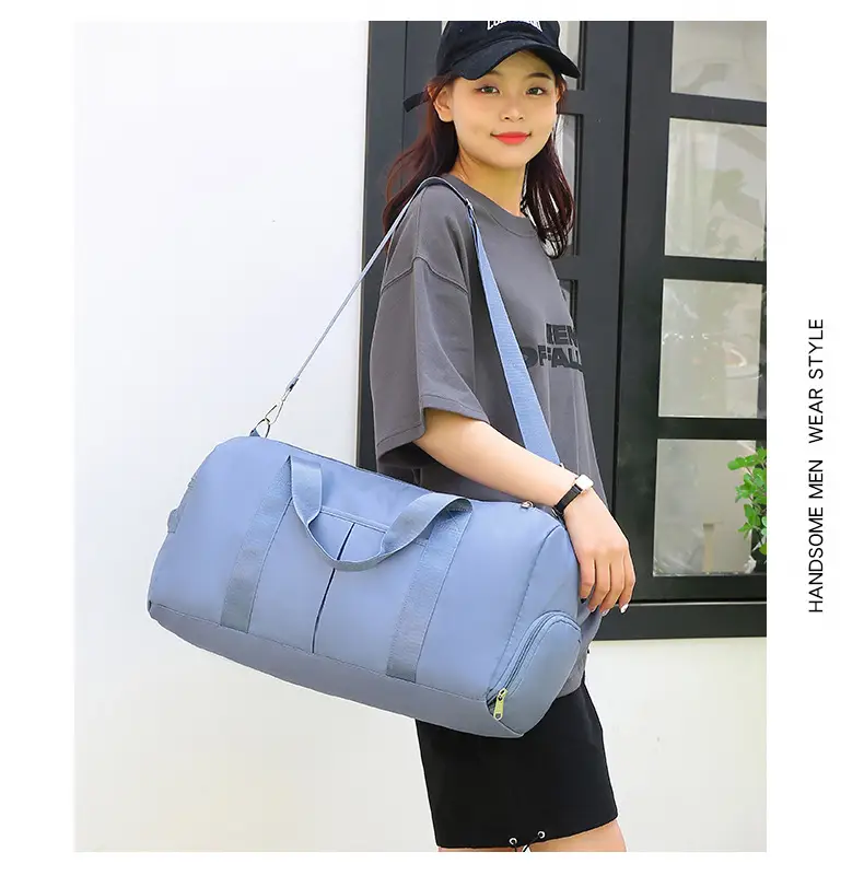 Women's Purple Dry Wet Yoga Bag with Water Repellent Design — feature 19
