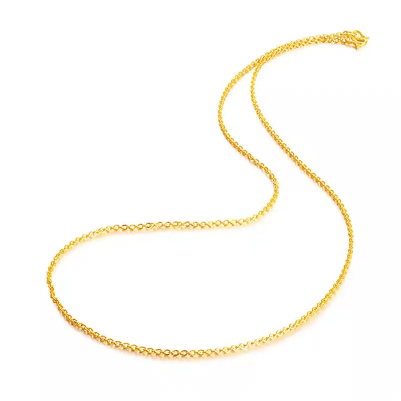 Gold-Colored Clavicle Necklace for Women - Image 4