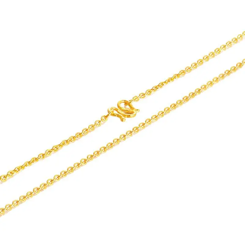 Gold-Colored Clavicle Necklace for Women - Image 6