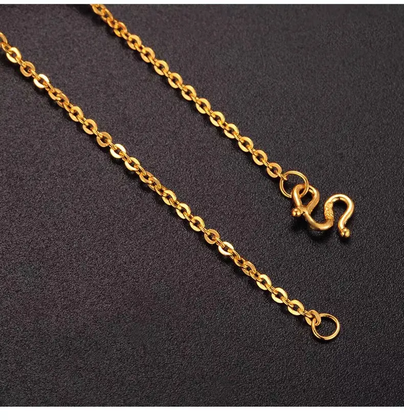 Gold-Colored Clavicle Necklace for Women — feature 4