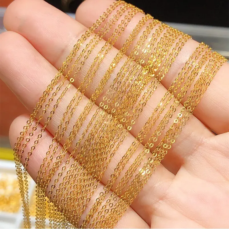 Gold-Colored Clavicle Necklace for Women — feature 7