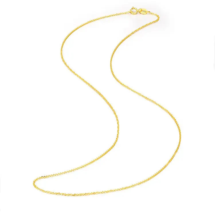 Gold-Colored Clavicle Necklace for Women - Image 2
