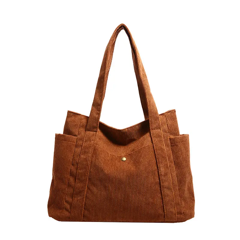 Korean Style Corduroy Tote Bag for Women 2024 - Image 10