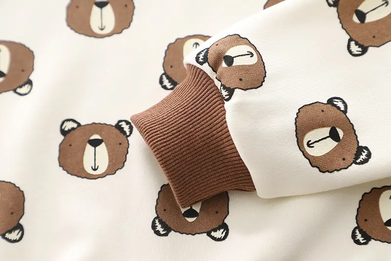 Baby Cartoon T-Shirt & Strap Suit Blue Denim Bear Cute — feature 8