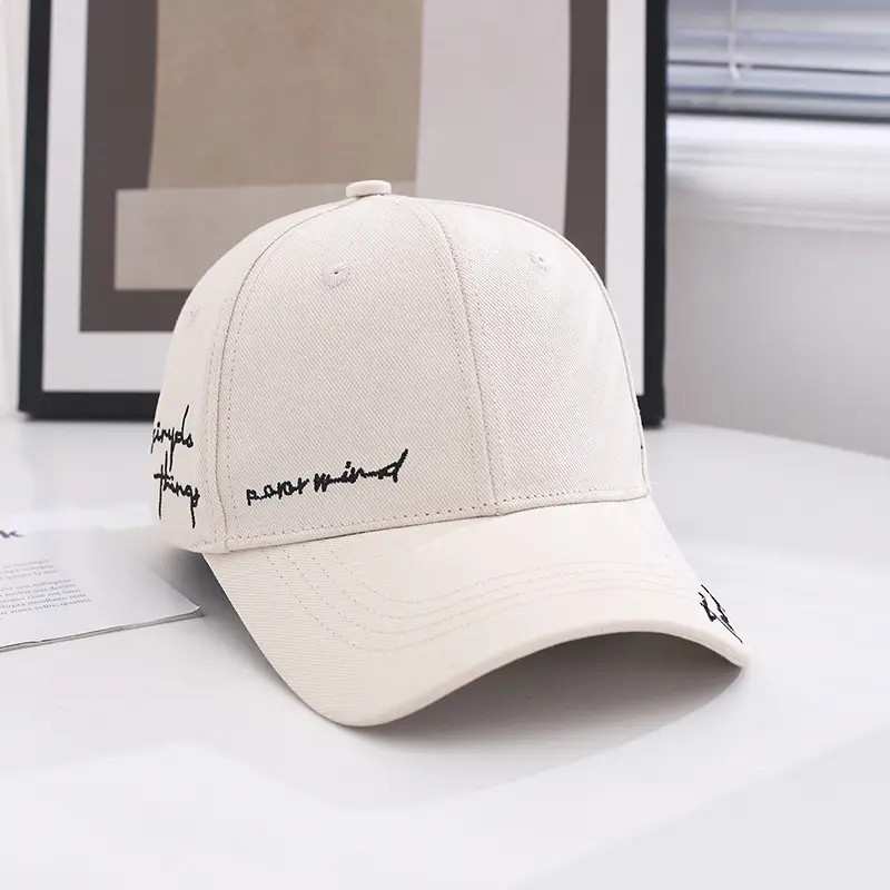 Black Korean Style Peaked Cap for Men Women — feature 13