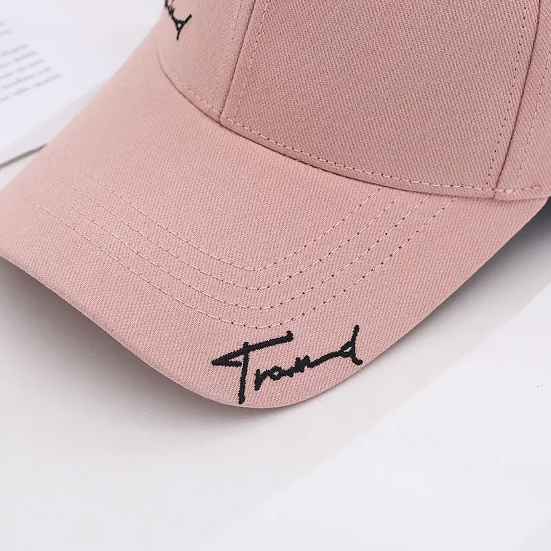 Black Korean Style Peaked Cap for Men Women — feature 5