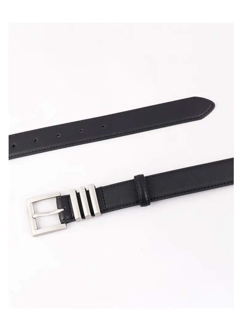 Women's Genuine Leather Belt with Pin Buckle, 3 Colors — feature 27