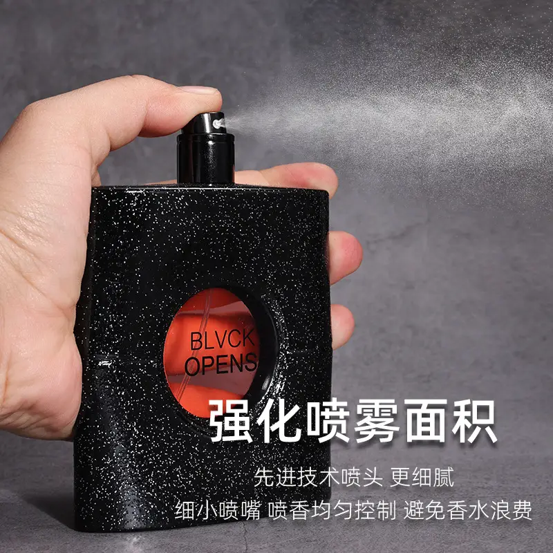 Black Opium Women's Perfume Long-Lasting Light Fragrance Douyin Popular Black Coffee Student Perfume Manufacturer Wholesale High-End Charm