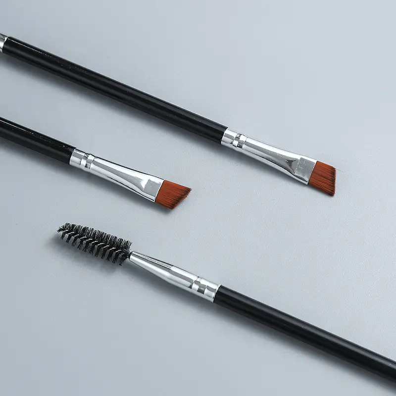 Double Eyebrow Brush Spiral Brush Black — feature 3