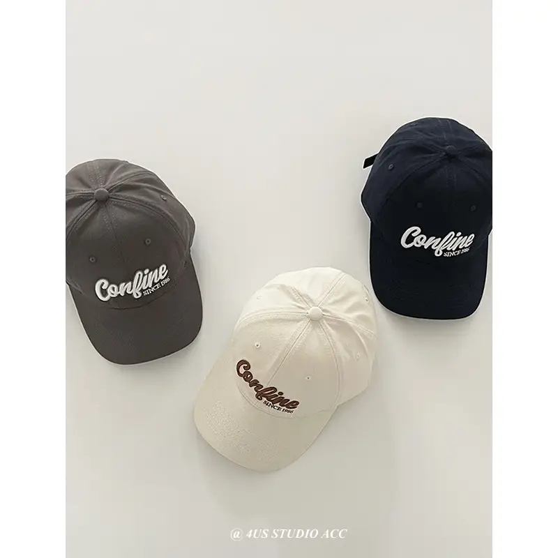 Korean Style Embroidered Baseball Cap for Women - Image 8