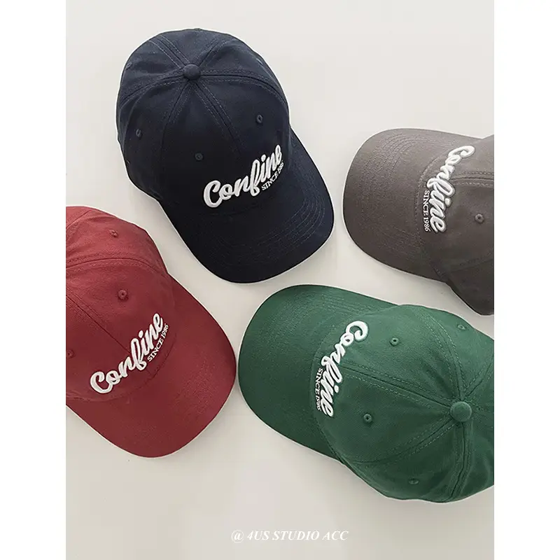 Korean Style Embroidered Baseball Cap for Women - Image 10