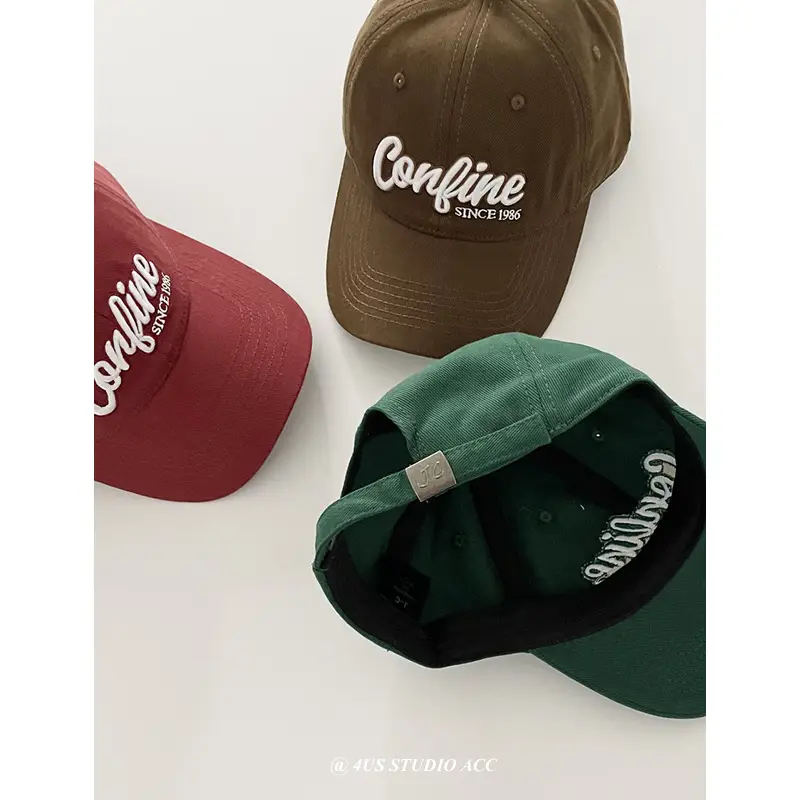 Korean Style Embroidered Baseball Cap for Women - Image 11